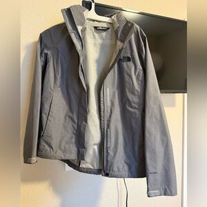 The North Face Men's Silver Raincoat